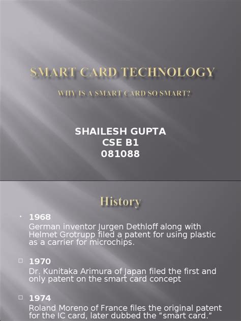 smart card technology pdf|smart card identity.